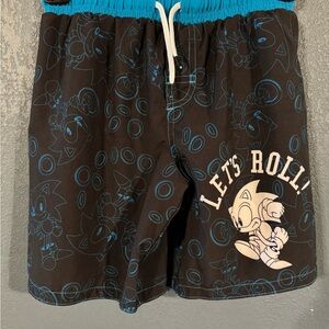 Bundle (3) Kids Swim Trunk Bundle (Sonic, Fortnite, Camo)